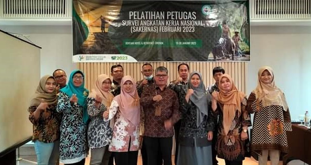 BPS Kabupaten Cirebon Gelar Pelatihan Survey Angkatan Kerja Nasional